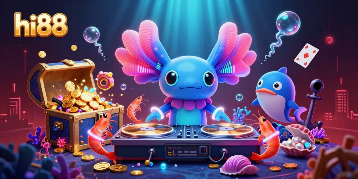 Experience thrilling gameplay at hi88 with vibrant underwater casino adventures and engaging characters.