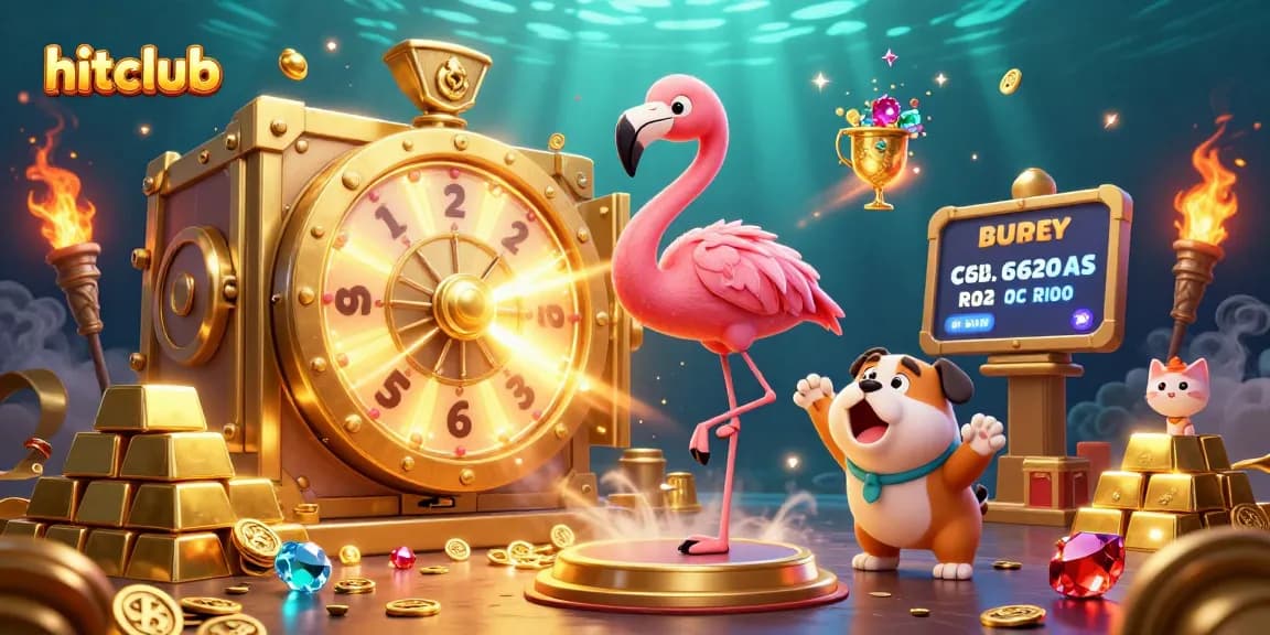 Experience thrilling gaming excitement with hitclub as golden treasures abound in this vibrant casino scene.