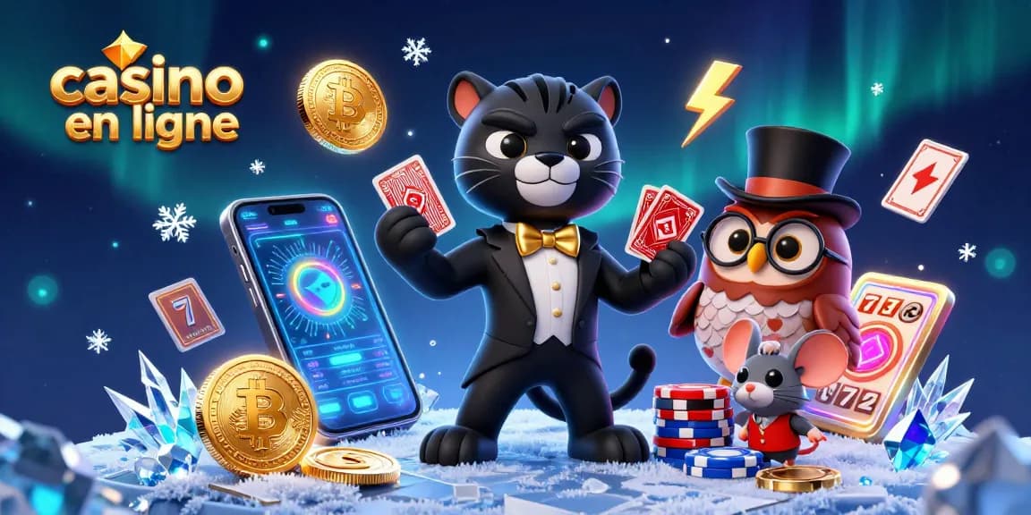 Jouer au casino en ligne avec élégance, regardez la panthère, le hibou et la souris