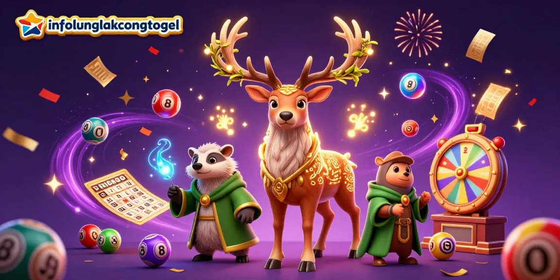 Engage in thrilling lottery action with infolengkapcongtogel featuring vibrant lottery balls, bingo cards, and more.