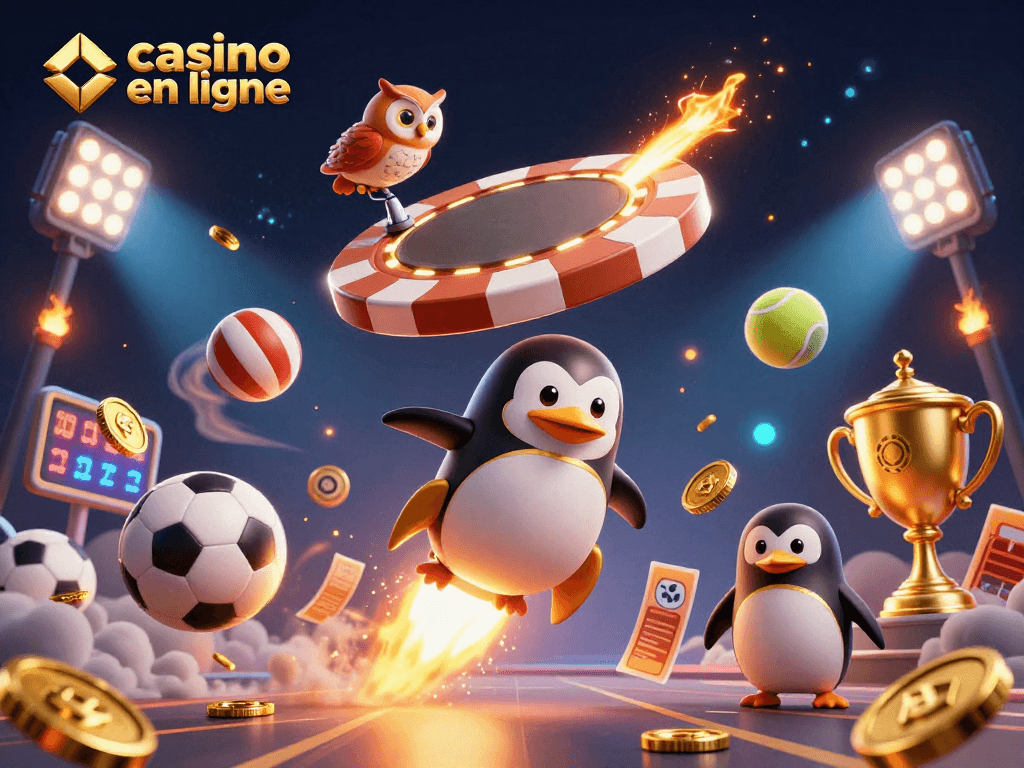 Le casino en ligne offre des jeux captivants avec des graphismes animés et des éléments riches en or.