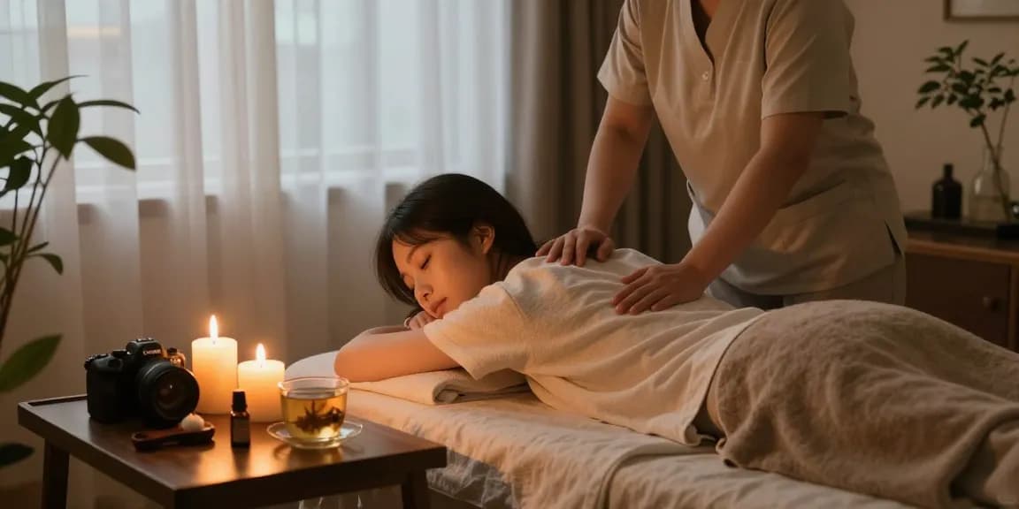 Experience a soothing 하남출장마사지 in a tranquil home spa setting with relaxing ambiance.