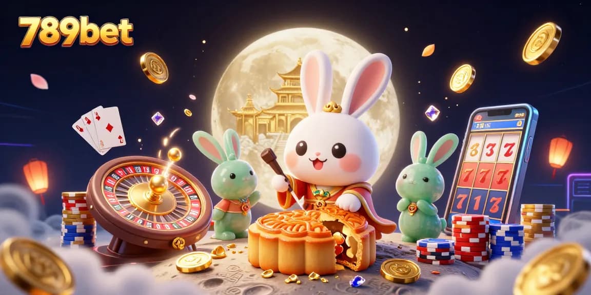 Deposit and win big with 789bet at the vibrant casino illustration featuring dynamic gaming elements.