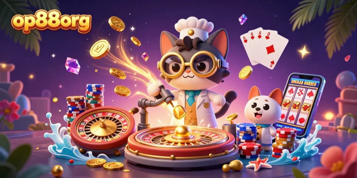 Win big at op88org with dynamic casino action featuring coins, chips, and games in 3D!