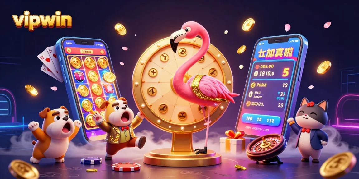 Experience thrilling wins at vipwin with vibrant slot games, exciting prizes, and fun characters.