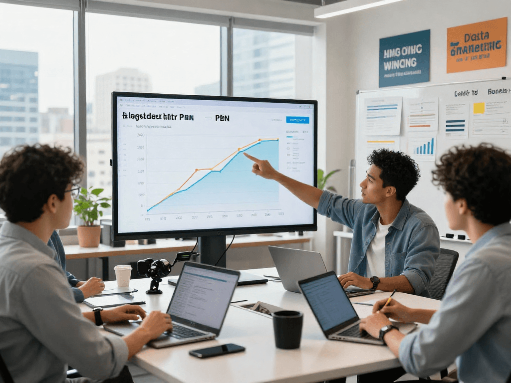 Comparative analysis of niche edit links vs PBN strategies in a modern digital marketing office
