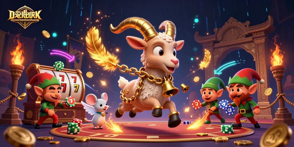 Engage in thrilling gameplay with quyetchientienthuong as Krampus and friends animate a spooky casino adventure.