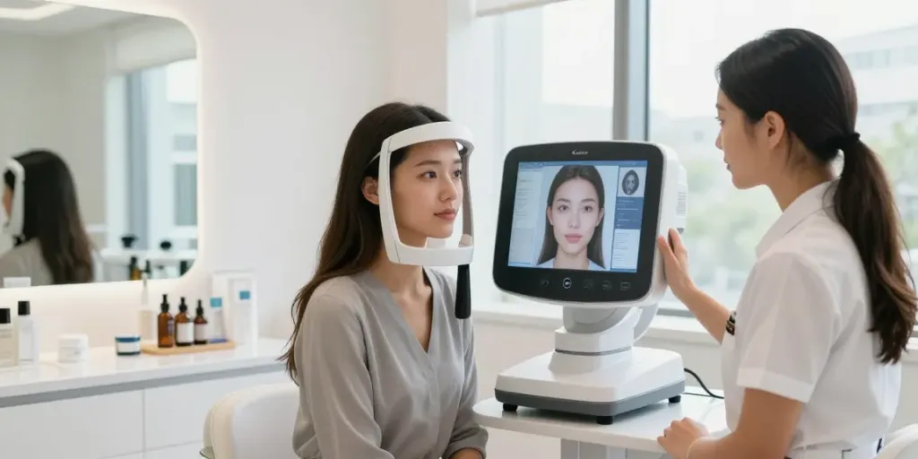 Alternatives to QOVES beauty analysis in a modern clinic setting.