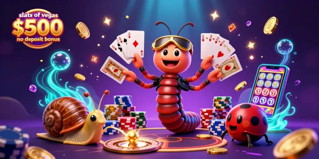Spin the reels with Slots of Vegas $500 no deposit bonus and experience dazzling casino excitement!