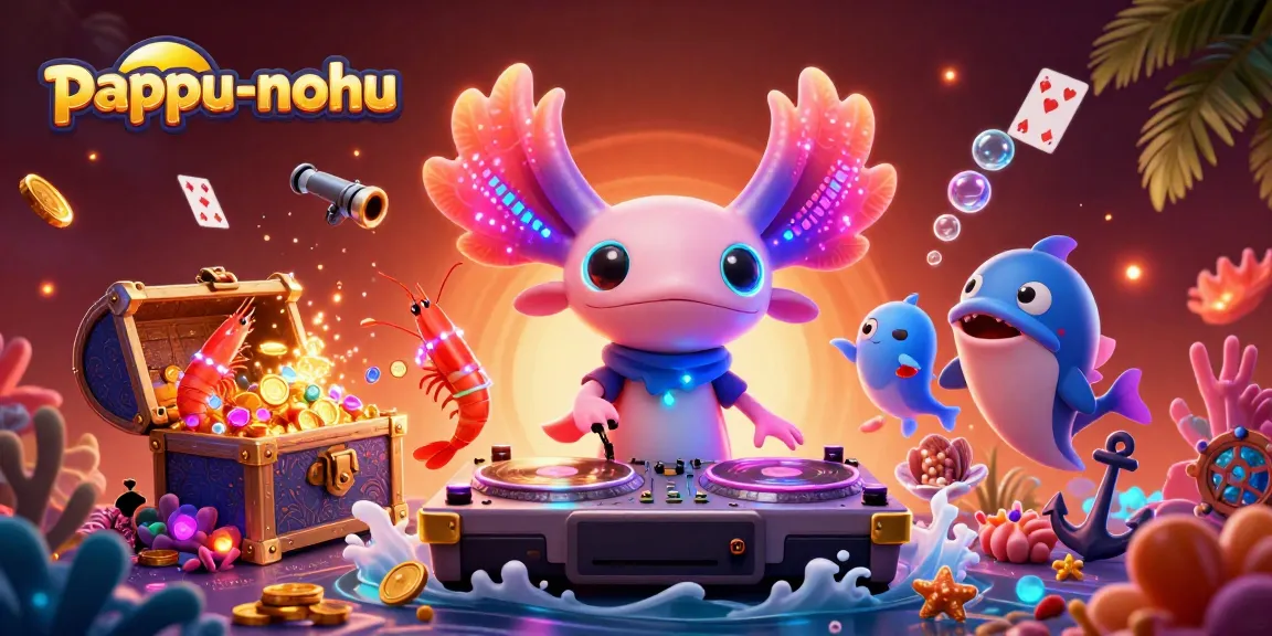 Engage in thrilling pappu-nohu action with the vibrant underwater DJ party scene.