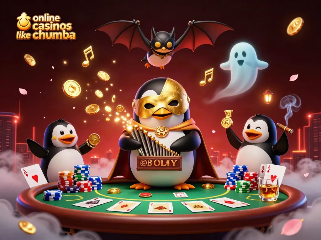 Engage with vibrant online casinos like Chumba, where golden coins rain in a thrilling gaming atmosphere.