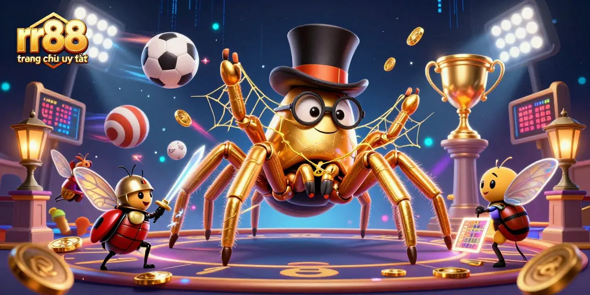 Experience thrilling gaming at rr88 trang chủ uy tín with the vibrant atmosphere of a 3D casino.