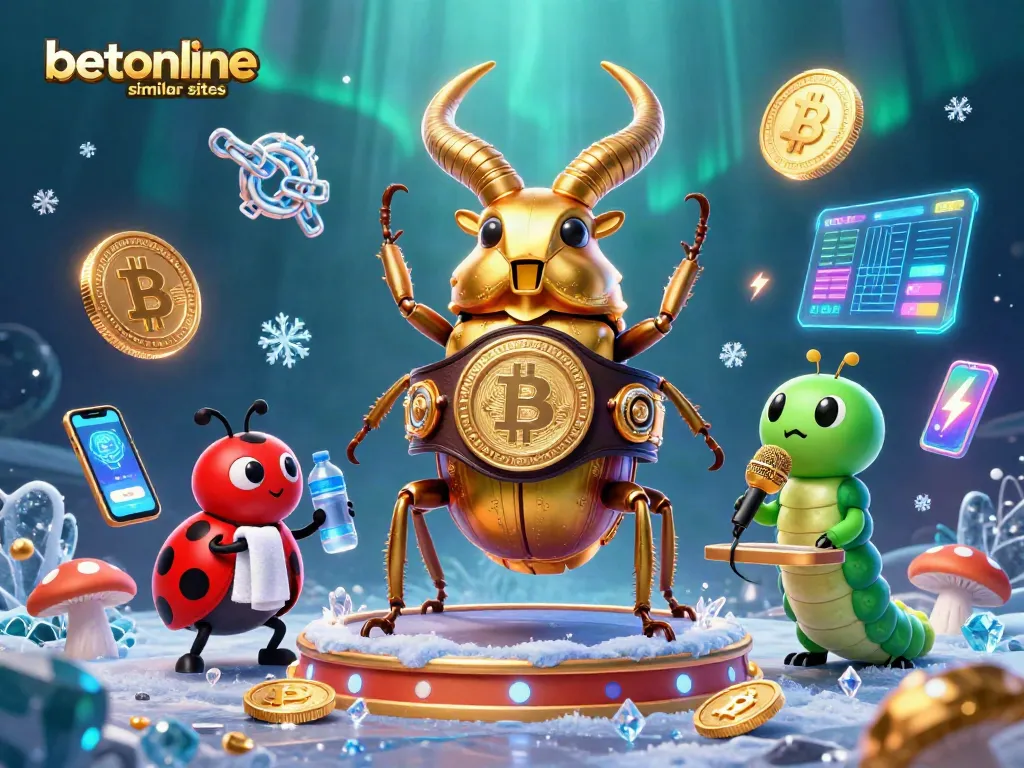 Win big with betonline similar sites in this dynamic 3D casino showdown illustration.