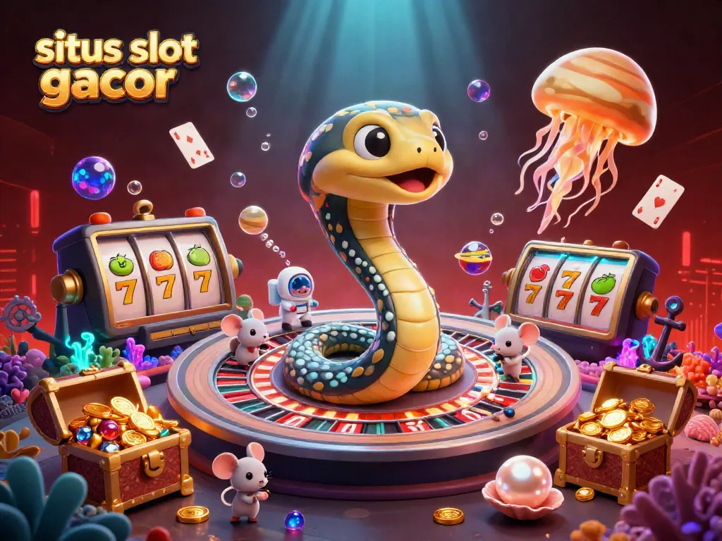 Experience the thrill of situs slot gacor with tiny astronaut mice betting on cosmic roulette.