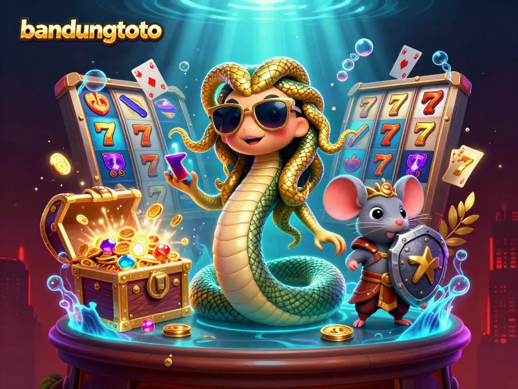 Experience the excitement of winning at bandungtoto with vibrant slots and charming characters.