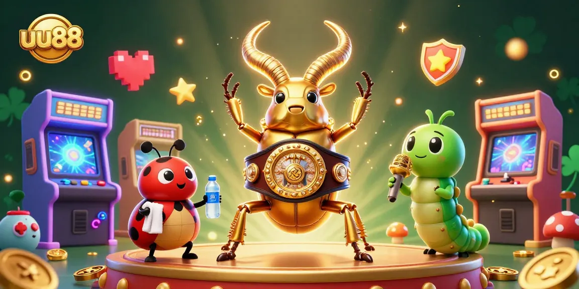 Get ready to win big with uu88 in this vibrant 3D casino scene featuring colorful game elements!
