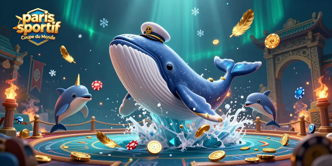 Pariez avec des paris sportifs Coupe du Monde dans un environnement de jeu dynamique incluant des personnages marins.