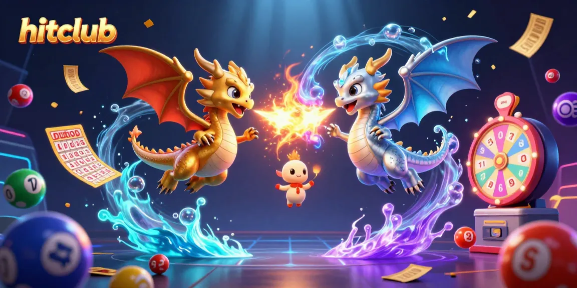 Experience thrilling action in hitclub's dazzling casino world with vibrant dragons and interactive games.