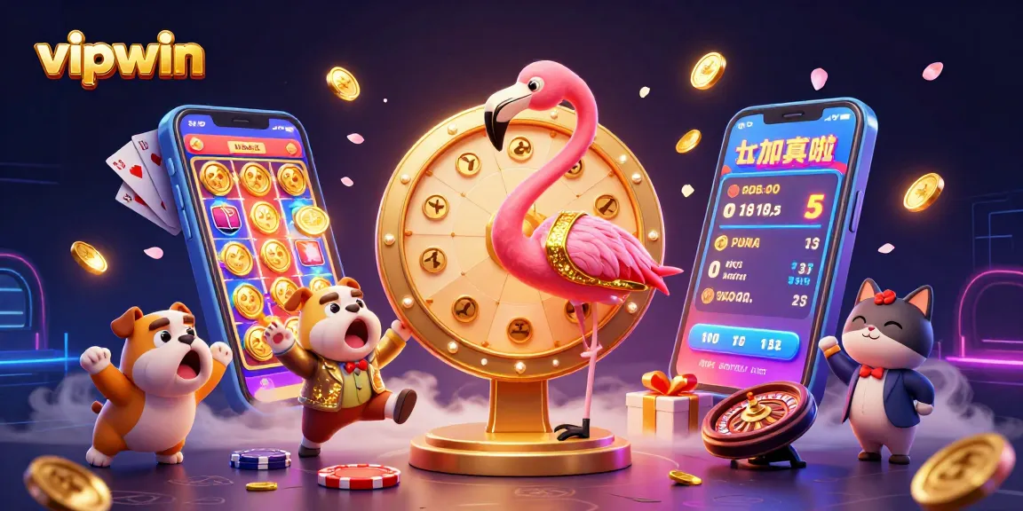 Experience thrilling wins at vipwin with vibrant slot games, exciting prizes, and fun characters.