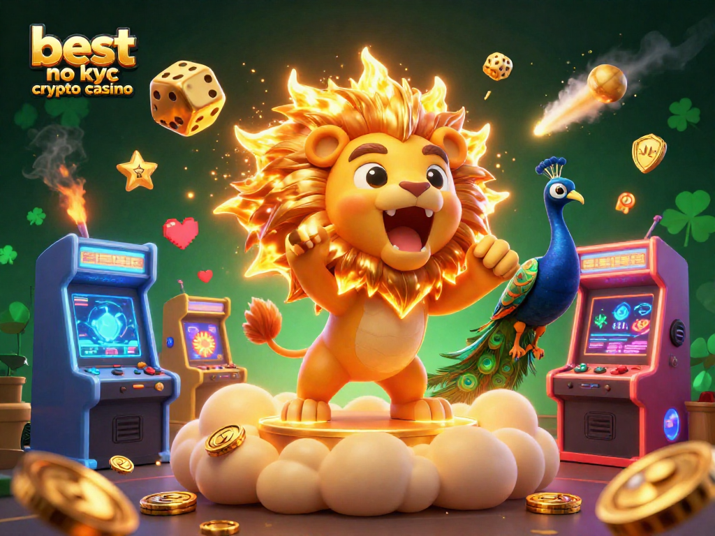 Experience thrilling gameplay at the best no kyc crypto casino with vibrant 3D elements.